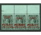 SG121c. 1915 1d On black green. 'PENNY' and bar double...