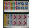 SG415-430. 1982 Set of 16. Post Office fresh U/M mint blocks of 