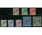 SG114-121. 1922 Set of 8. All choice mint...