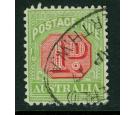 SG D74. 1909 1d Rose and yellow-green. Superb fine used...