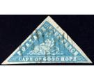 SG14. 1861 4d Pale milky blue. Superb fine used with beautiful..