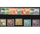 SG90-103. 1927 Set of 14. Superb fresh U/M mint...
