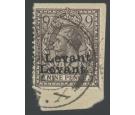 SG S7a. 1916 9d Agate 'Overprint Double'. Choice superb fine use