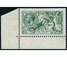 SG404. 1913 £1 Dull blue-green. Choice brilliant fresh U/M mint