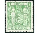 SG F208w. 1952 £3 Green. 'Watermark Inverted'. Superb fresh min