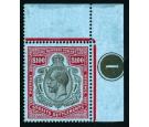 SG240ca. 1923 $100 Black and carmine/blue 'Break in scroll'. U/M