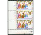 SG814b. 1969 1/6 Christmas. 'Deep slate (value) Omitted'. Brilli