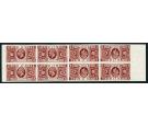 SG455 Variety. 1935 1 1/2d Red-brown. 'IMPRIMATUR'. UNIQUE U/M t