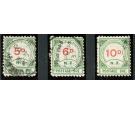 SG D6-D8. 1899 Set of 3. 'Postage Due'. Superb used...