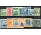 SG94-106. 1921 Set of 13. Choice brilliant fresh mint...