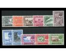 SG50-60. 1960 Set of 11. Post Office fresh U/M mint...