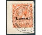 SG S3. 1916 2d Reddish orange. Brilliant fine used on piece...