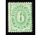 SG D40. 1904 6d Emerald-green. Very fine fresh mint...