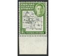 SG G1c. 1946 1/2d Black and green. 'South Poke'. Choice mint...