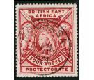 SG95. 1897 4r Carmine. Choice superb fresh well centred mint...