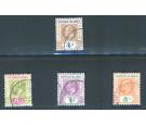 SG13-16. 1907 Set of 4. Superb fine used...