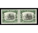 SG O50. 1953 5/- Black and pale blue-green. 'Official'. Brillian