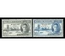 SG162s-163s. 1946 Set of 2. 'SPECIMEN'. U/M mint...