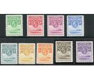 SG1-9. 1933 Set to 5/-. Choice superb fresh mint...