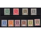 SG108-117. 1921 Set of 10. Lovely fresh mint...