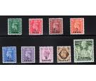 SG16-24. 1948 Set of 9. Post Office fresh U/M mint...