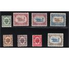 SG41-48. 1922 Set of 8. Lovely fresh mint...