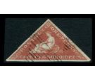 SG3. 1853 1d Brick-red. Choice superb fine used with exceptional