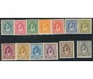 SG159-171. 1927 Set of 13. Superb mint...