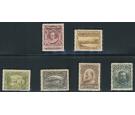 SG111-116. 1911 Set of 6. Very fine mint...