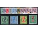 SG131-146. 1921 Set of 16. Superb fresh mint...