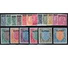 SG1-18. 1937 Set of 18. Superb mint with beautiful colours...