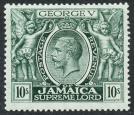 SG89. 1920 10/- Myryle-green. Choice superb fresh mint...