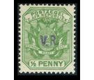 SG1. 1900 1/2d Green. Brilliant fresh mint...