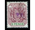 SG5. 1900 3d Purple and green. Brilliant fine used...