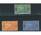 SG61-63. 1938 2f. to 10f. Extremely fine mint...