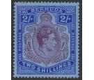 SG116. 1938 2/- Deep purple and ultramarine/grey-blue. U/M mint.