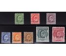 SG43s-50s. 1904 Set of 8. 'SPECIMEN'. Superb fresh mint...