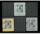 SG158-162. 1907 Set of 3. Very fine used...