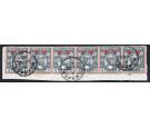 SG89. 1897 2 1/2a on 3a Grey and red. A very choice used strip..