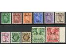 SG S21-S31. 1950 Set of 11. Superb fresh U/M mint...