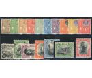 SG193-209. 1930 Set of 17. Superb fresh mint...