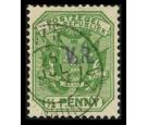 SG1. 1900 1/ 2d Green. Very fine used. Lovely quality...