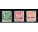 SG132-134. 1943 5/- to £1 'Watermark Upright'. Superb mint...