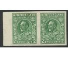 SG223a. 1932 2c Green 'Imperforate Pair'. Superb marginal...