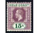 SG100. 1921 15/- Dull purple and green (Die 1). Very fine mint..