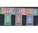 SG111-125ba. 1940 Set of 17. Superb mint...