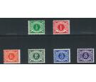 SGD5-D14. 1940 Set of 10. Postage Due. Superb mint...