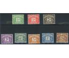 SG D27-D34. 1937 Set of 8. Extremely fine mint...