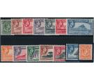 SG121-131. 1938 Set of 14. Brilliant U/M mint...