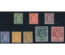 SG43-50. 1904 Set of 8. Superb fresh mint with gorgeous colours.